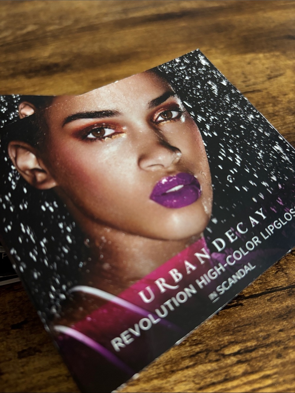 Urban Decay Revolution 3pcs High-Color Lipgloss in Purple (Scandal)